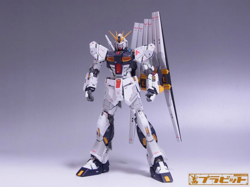 直販廉価★MG 1/100 RX-93 νガンダム Ver.Ka メカニカル クリア 塗装完成品★逆襲のシャア★ガンプラ EXPO限定 サイコフレーム 完成品