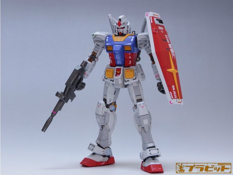 MGガンダム3.0フル塗装済み完成品RX-78-2（初代 ファースト 機動戦士