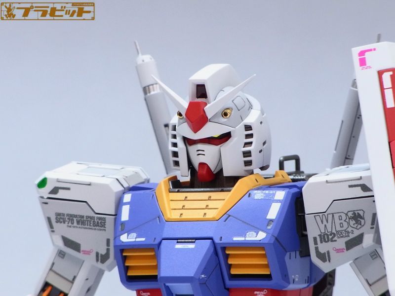 MG 1/100 RX-78-2 ガンダム Ver.3.0 改修塗装済み完成品