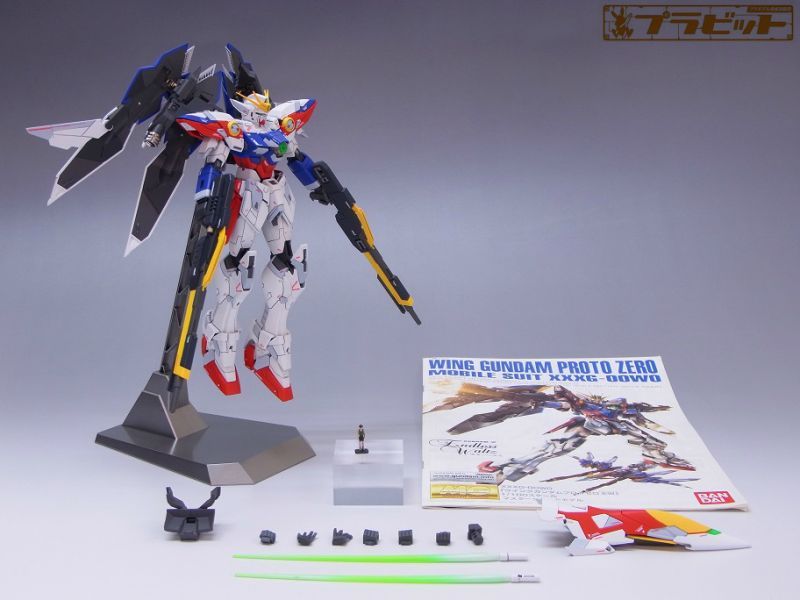 MG 1/100 XXXG-00W0 ウィングガンダムプロトゼロ EW 改修塗装済み完成品