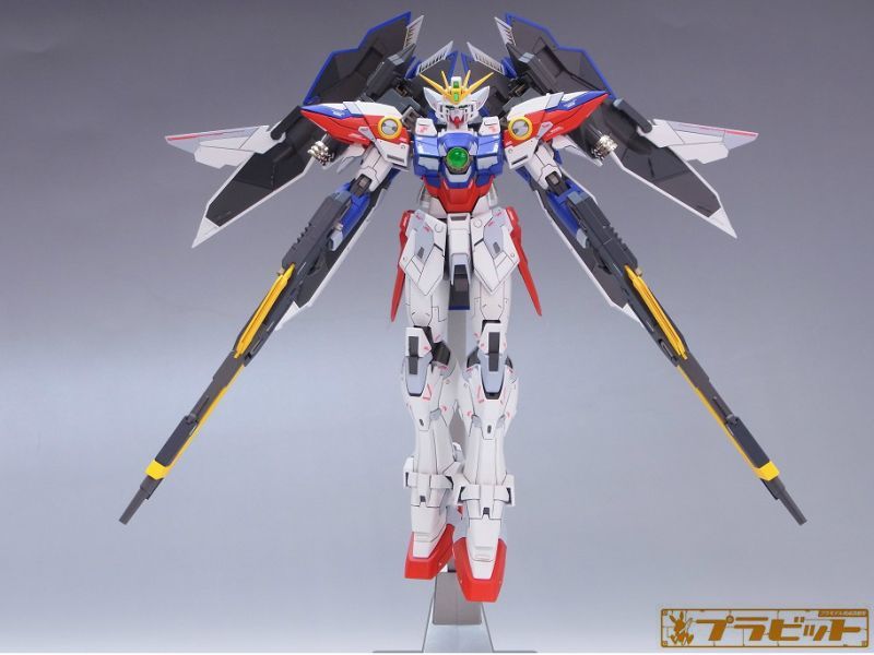 MG ウイングガンダムプロトゼロ 塗装済み完成品ガンプラ-