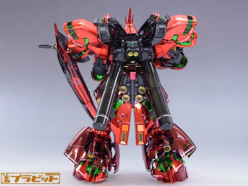 MG 1/100 MSN-04 サザビー Ver.ka 完成品（メッキ加工）