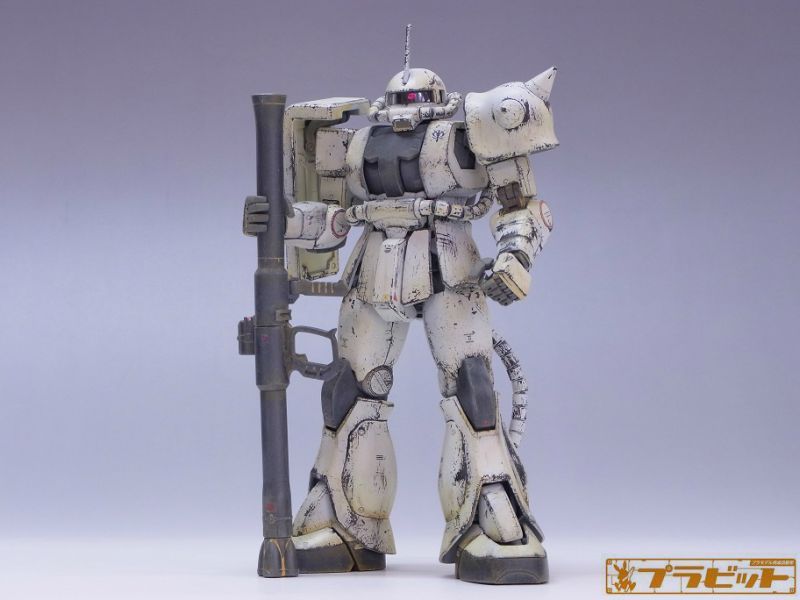 MG 1/100 MS-06J ホワイトオーガー 塗装済み完成品