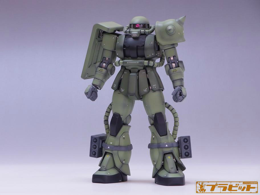 MG 1/100 ザクII Ver2.0 全塗装完成品 量産型カラー 完成品 - ロボット