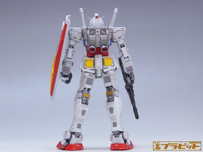 MG 1/100 RX-78-2 ガンダム Ver.3.0 + 拡張セット 塗装済み完成品