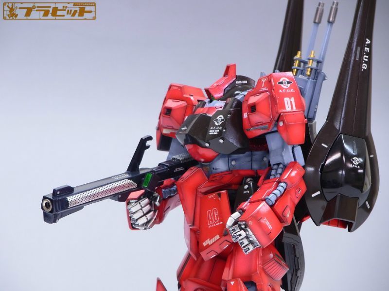 MG 1/100 RMS-099 リックディアス クワトロ・バジーナカラー 塗装済み 