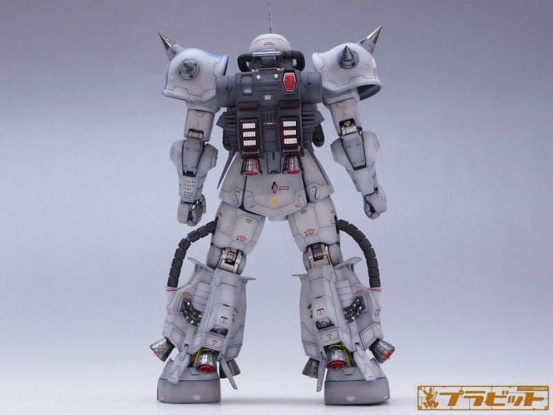 MG 1/100 MS-06R-1A シンマツナガ専用ザク改 Ver.2.0 完成品（全塗装+