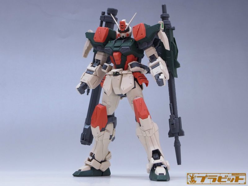 MG 1/100 GAT-X103 バスターガンダム 完成品（素組）