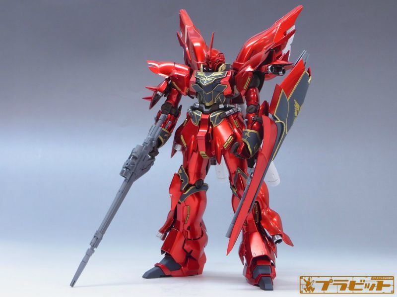 更に値下げしました ガンプラ MGシナンジュ チタニウムフィニッシュ 