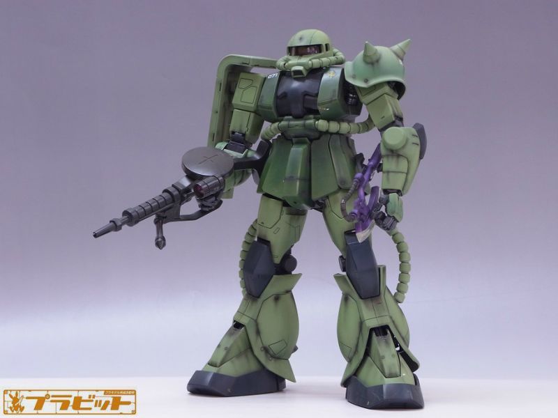 バンダイ PG 1／60 MS－06F ザクII ガンダム 二個セット-