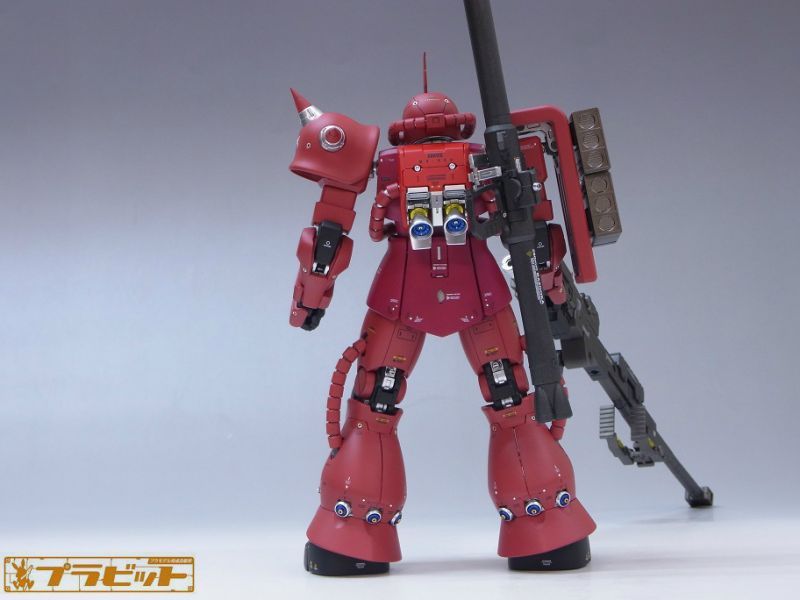 MG 1/100 MS-06S THE ORIGIN シャア専用ザク Ver.2.0 完成品（全塗装+