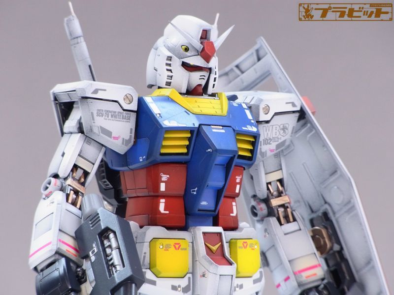 Mg 1 100 Rx 78 2 ガンダム Ver 3 0 完成品 全塗装