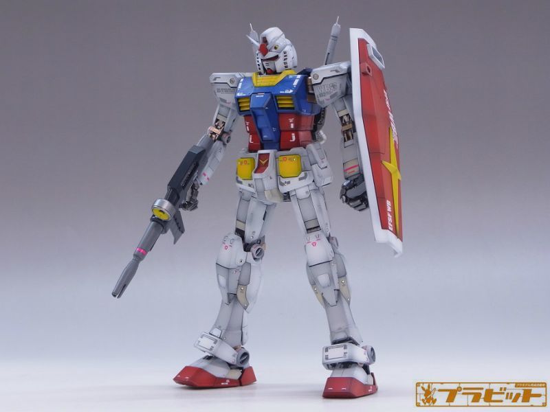 ガンプラくん　87.88.89  ガンダム　　完成品　全塗装