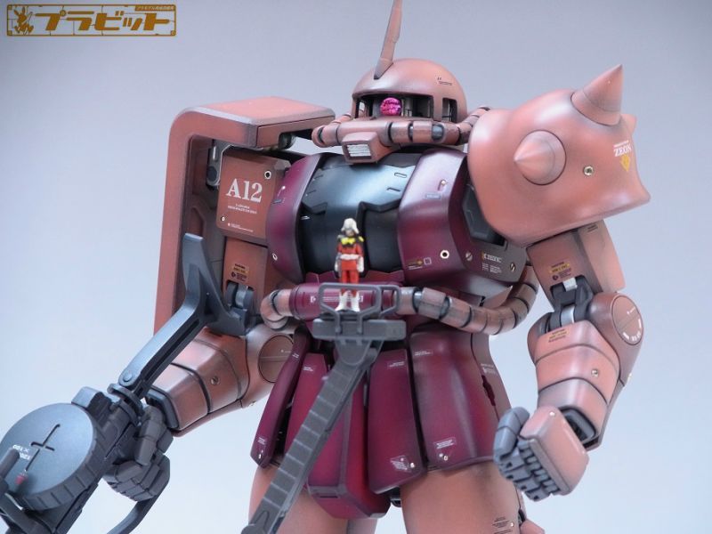 MG 1/100 MS-06S シャア専用ザク Ver.2.0 完成品（全塗装）