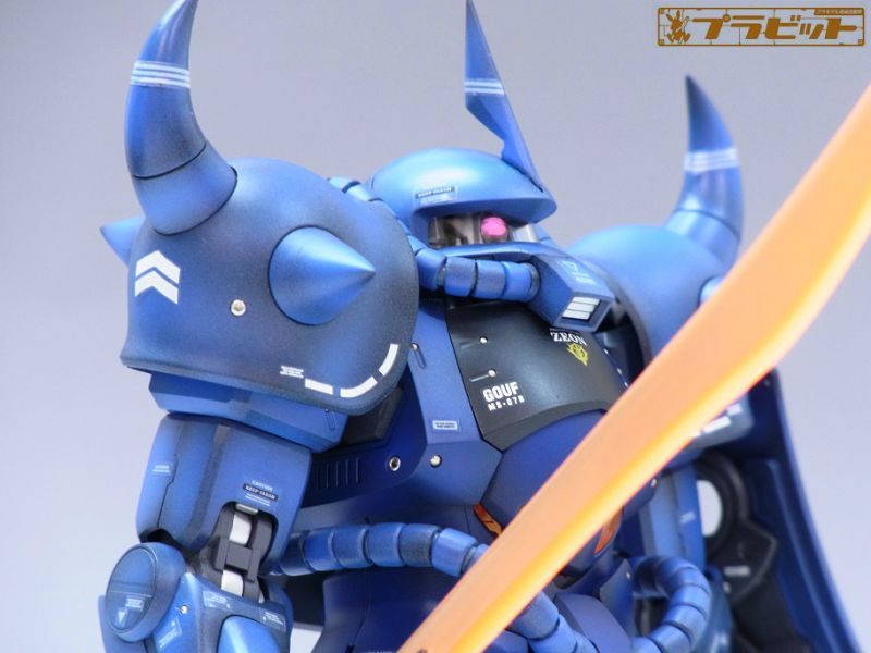 MG1/100 MS-07B グフ Ver.2.0 改修塗装済完成品 - プラモデル