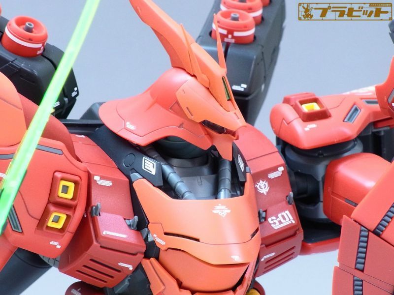 今すぐ飾れるガンプラ】MG 1/100 MSN-04サザビーVer.ka 完成品