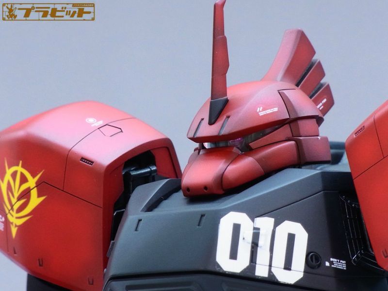 MG 1/100 ジョニー・ライデン専用ゲルググ ガンプラ 全塗装 完成品