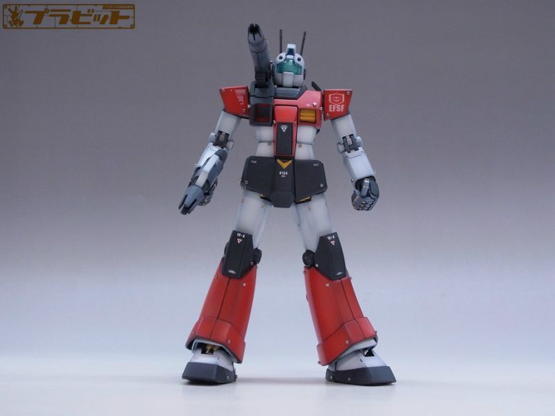 ＭＧ 1/100 RGC-80 ジムキャノン 完成品（全塗装）