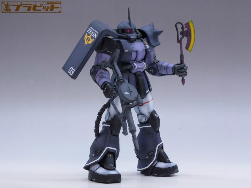 MG 1/100 MS-06S 黒い3連星ザク Ver.2.0 （全塗装）[6488] | プラビット