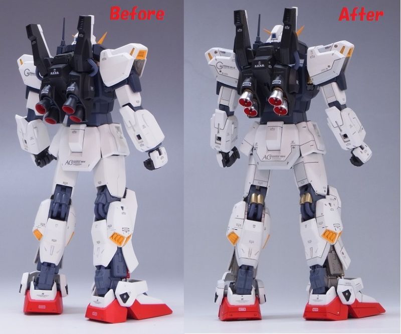 MG 1/100 ＲＸ-178 ガンダムMk-II Ver.2.0 エゥーゴカラー 完成品