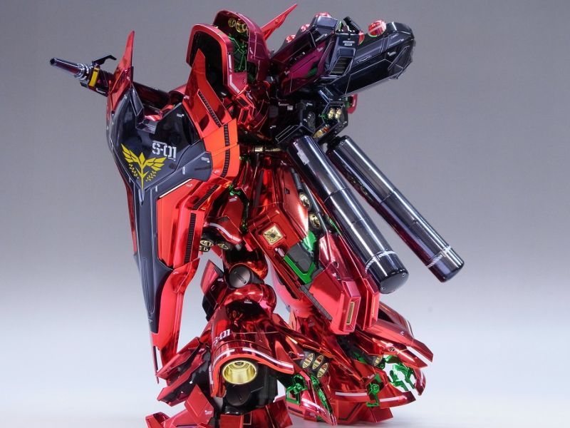 MG 1/100 MSN-04 サザビー Ver.ka 完成品（メッキ加工）