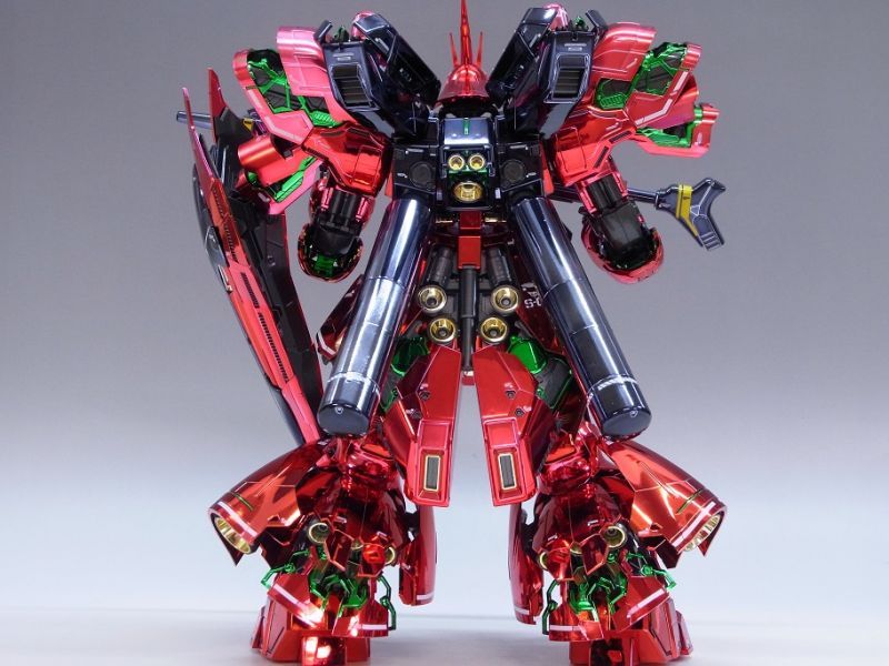 MG 1/100 MSN-04 サザビー Ver.ka 完成品（メッキ加工）