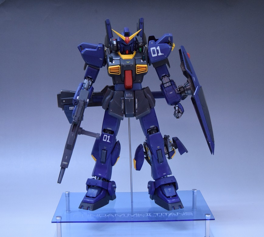 PG 1/60 ガンダムMK-2 ティターンズカラー 完成品（全塗装 