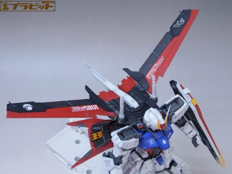 MG 1/100 エールストライクガンダム Ver.RM 完成品（全塗装）