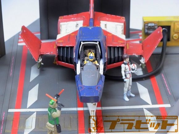 UCハードグラフ 1/35 コアファイタージオラマ プロモデラー製作 完成品