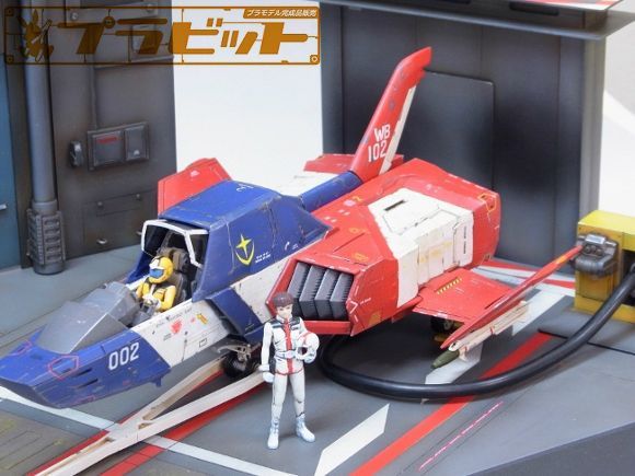 UCハードグラフ 1/35 コアファイタージオラマ プロモデラー製作 完成品