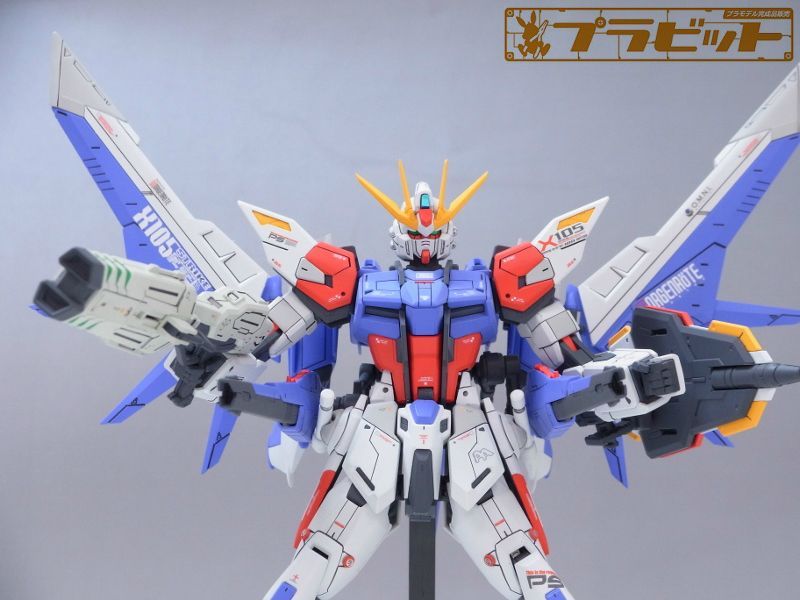 MG 1/100 ビルドストライクガンダム フルパッケージ 改修塗装済み完成品