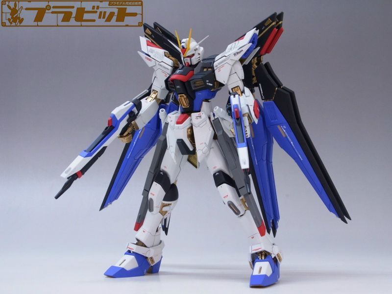 MG 1/100 ストライクフリーダムガンダム 完成品（全塗装+改修 