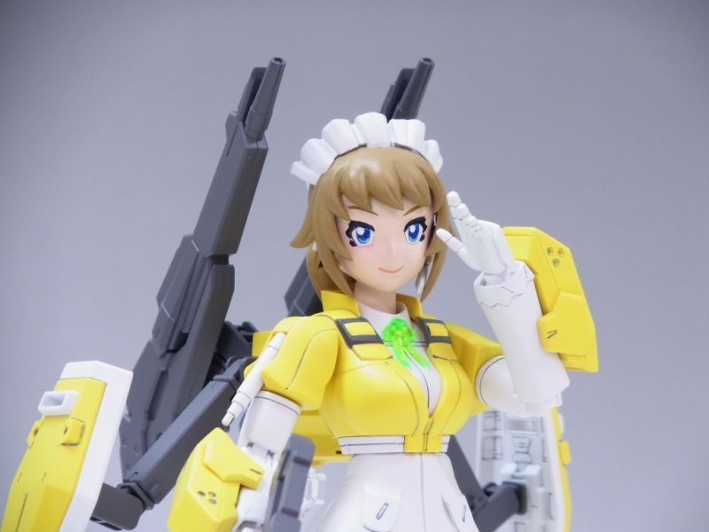 HGBF 1/144 すーぱーふみな プロモデラー製作完成品（全塗装+改修）