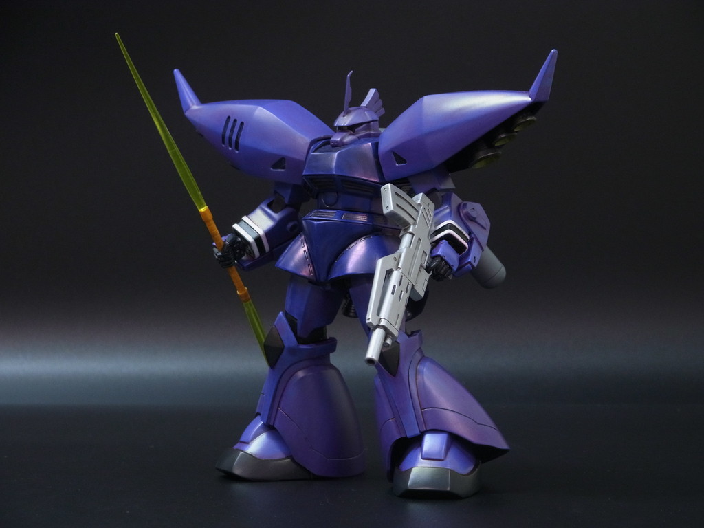 今すぐ飾れるガンプラ】HG リゲルグ ユニコーンVer 改修塗装済み完成品