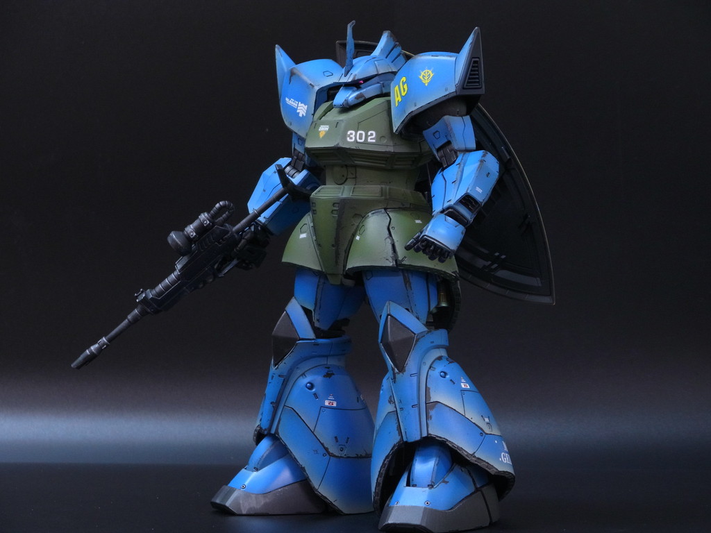 今すぐ飾れるガンプラ】MG 1/100 アナベル・ガトー専用ゲルググ Ver 