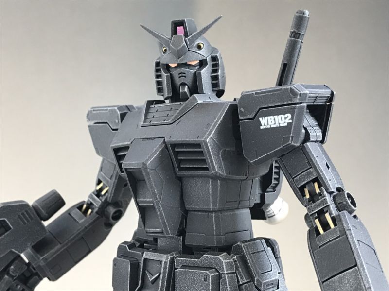 プロモデラーが作ったプラモデル Mg 1 100 ガンダム Ver3 0 ガンダリウム合金風 塗装済完成品